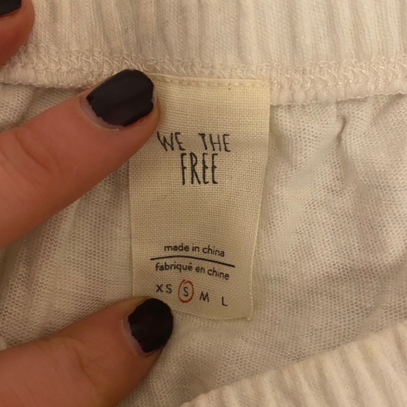 Free People Love Letter Tube, White, Small - Picture 3 of 6